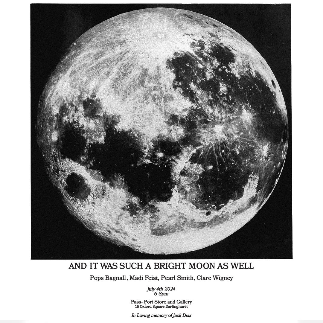 "AND IT WAS SUCH A BRIGHT MOON AS WELL" BY POPS, MADI, PEARL & CLARE