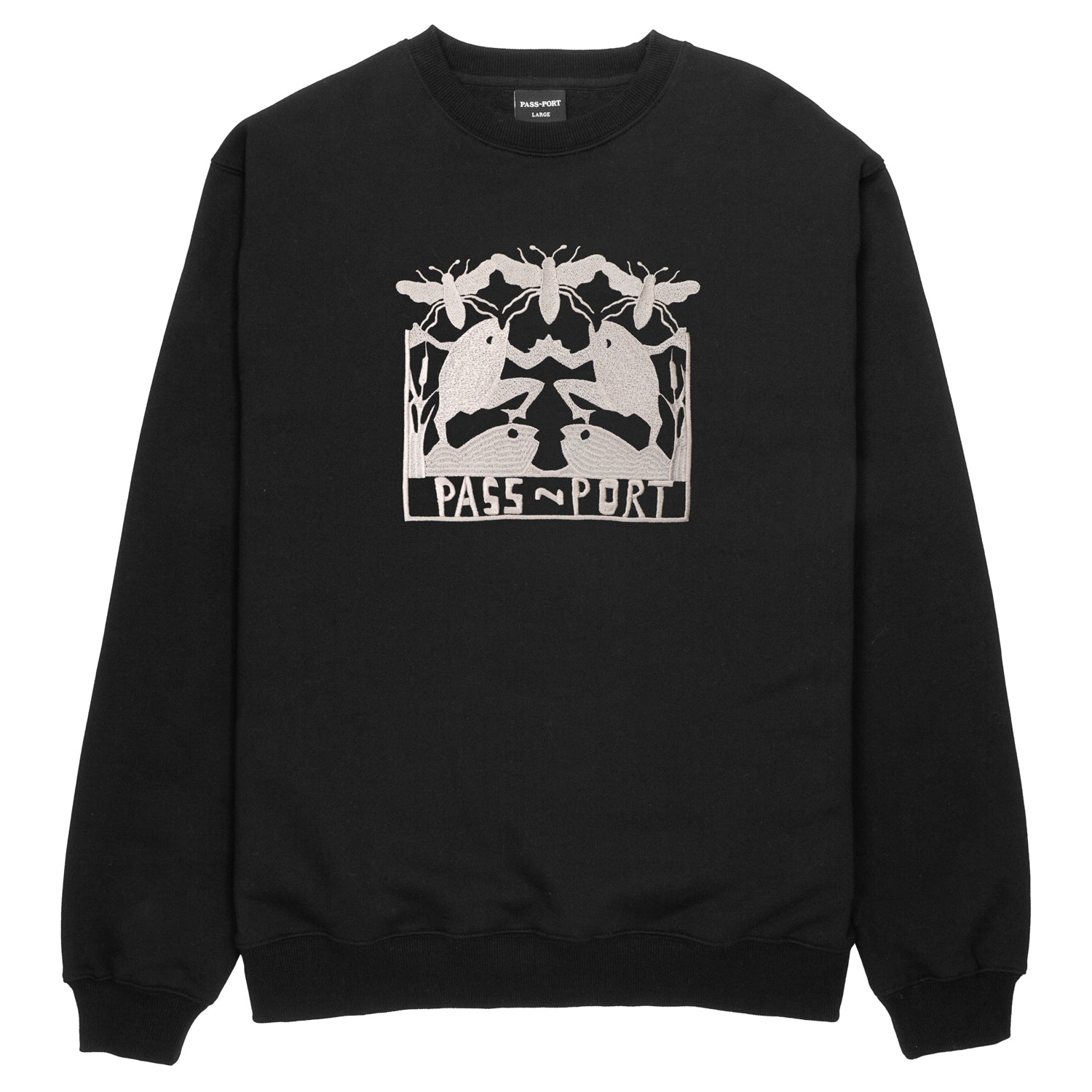 Pass~Port Scissorcraft Sweater - Black
