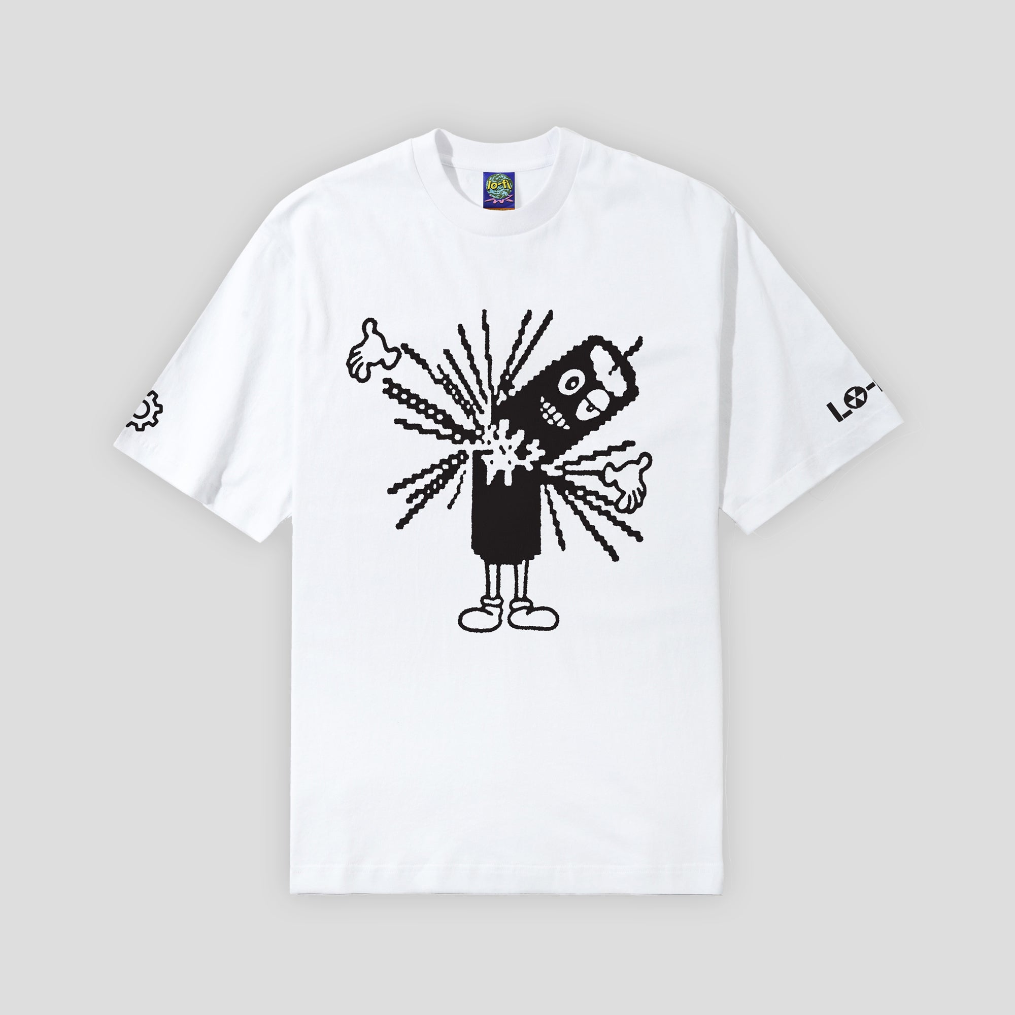 【 Lo-Fi 】Lo-Fi Input Tee Lo-Fi Input Tee - Ash – Pass~Port