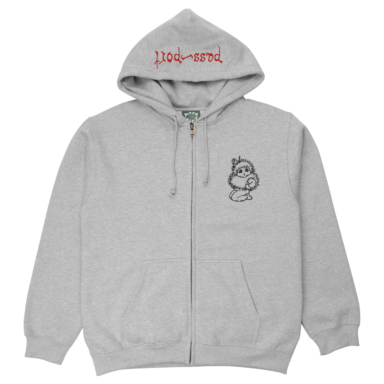 Pass~Port & May Gibbs Webbed Bed Zip Hoodie - Ash