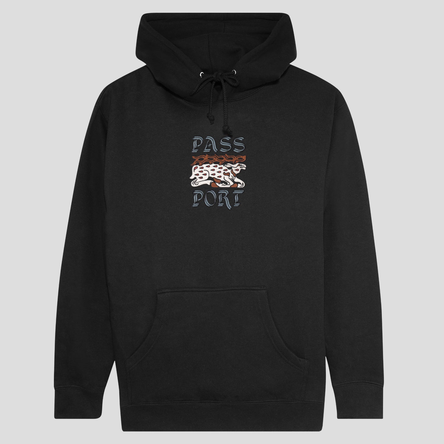【PASSPORT】ANTLER HOODIE ASH Pass~Port Antler Hoodie - Black