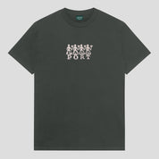 Pass~Port 4 Flowers Organic Cotton Tee - Vintage Black