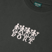 Pass~Port 4 Flowers Organic Cotton Tee - Vintage Black