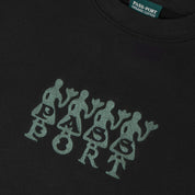 Pass~Port 4 Flowers Organic Fleece Sweater - Black