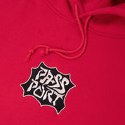 Pass~Port Glyph Hoodie - Red