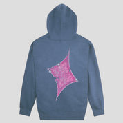 Pass~Port Glint Zip Hoodie - Washed Out Blue