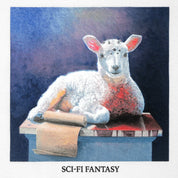 Sci-Fi Fantasy Lamb Tee - White
