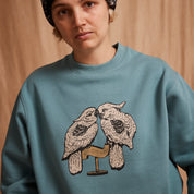 Pass~Port Nesting Sweater - Washed Out Teal