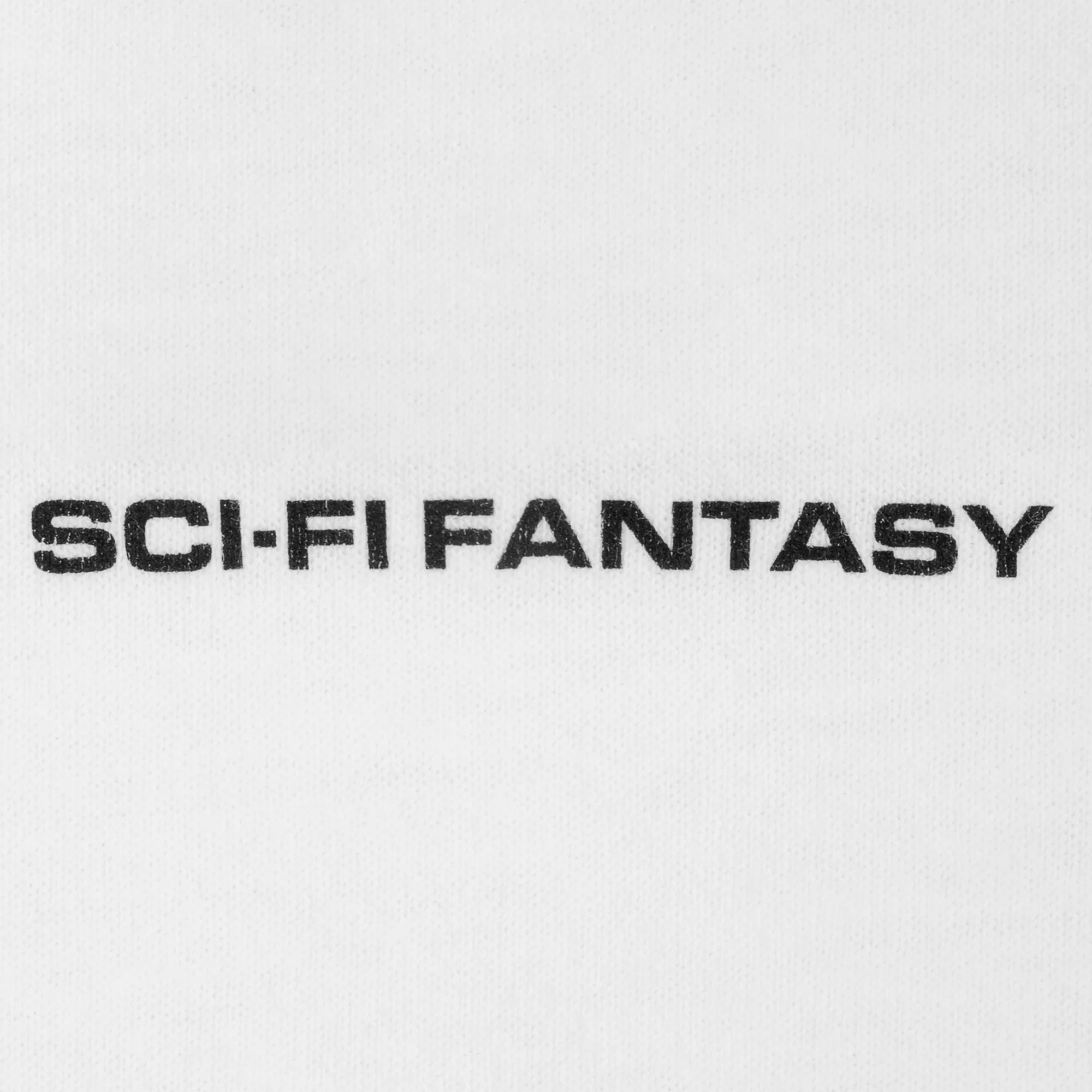 Sci-Fi Fantasy Waterfall Tee - White