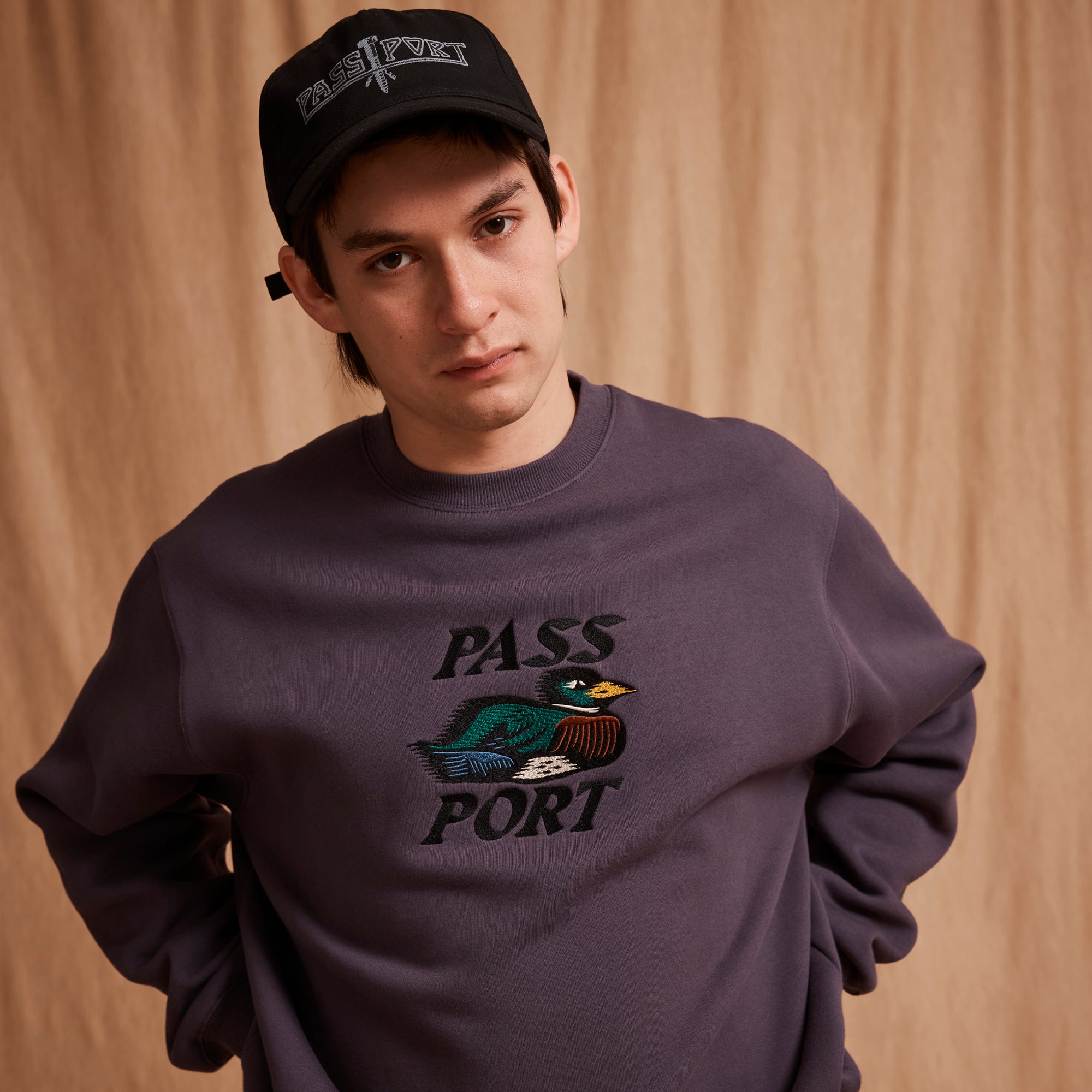 Pass~Port Fast Duck Sweater - Dusty Blue