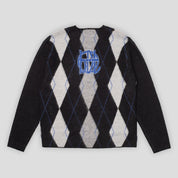 Hoddle Mohair Diamond Cardigan