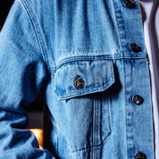 Pass~Port Australian Manufactured Denim Jacket - Light Indigo