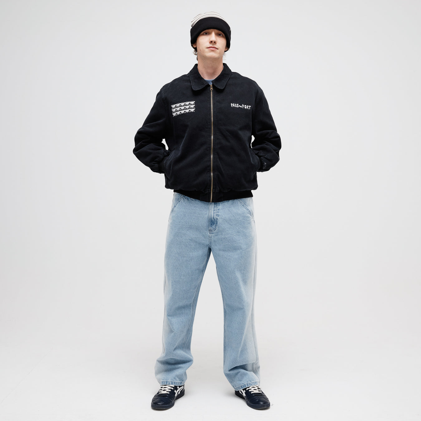 PASSPORT ジャケット M サイズ Pass~Port Scissorcraft Freight Jacket - Black