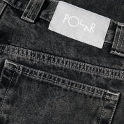 Polar Skate Co. '93!' Denim Pant - Silver Black