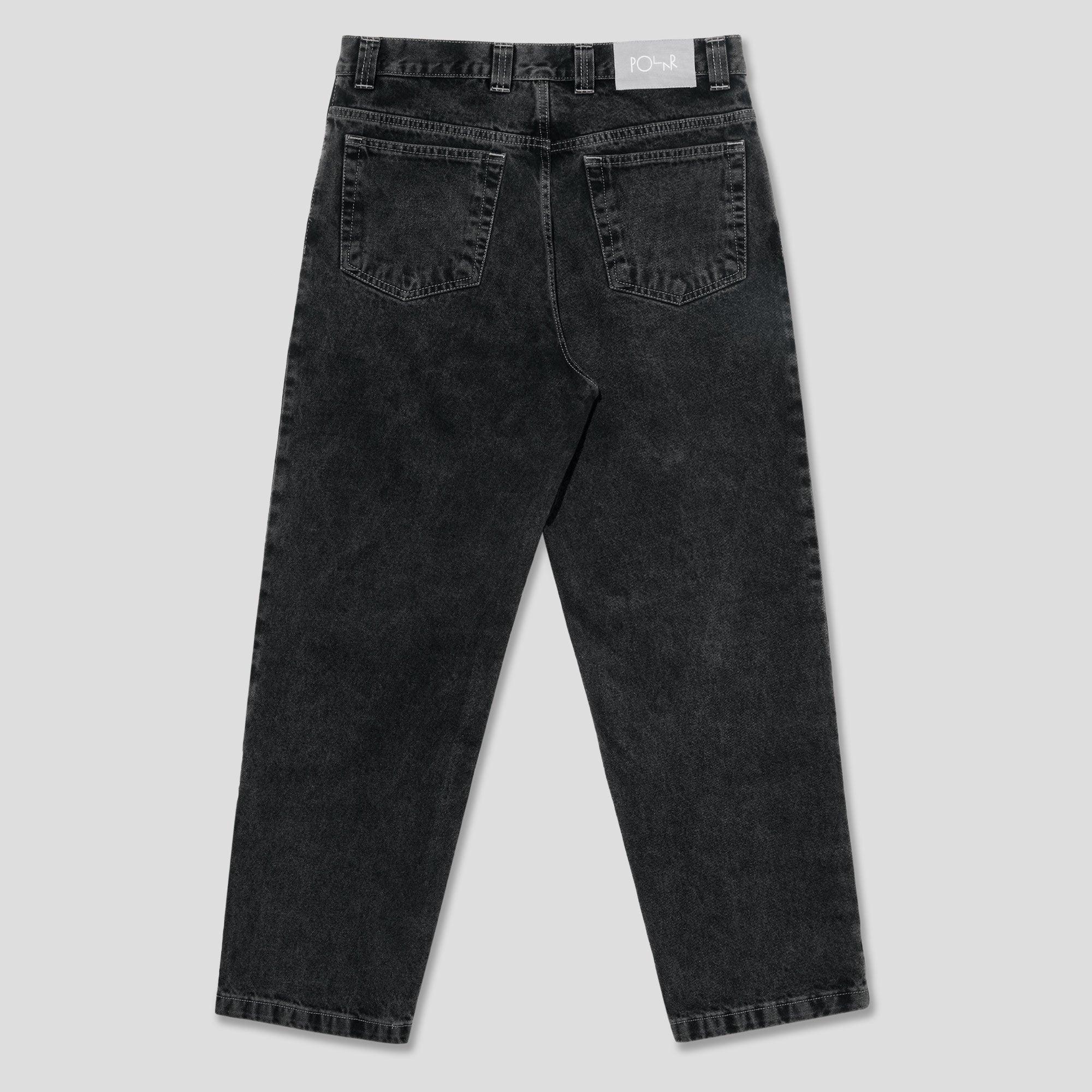 Polar Skate Co. '93!' Denim Pant - Silver Black