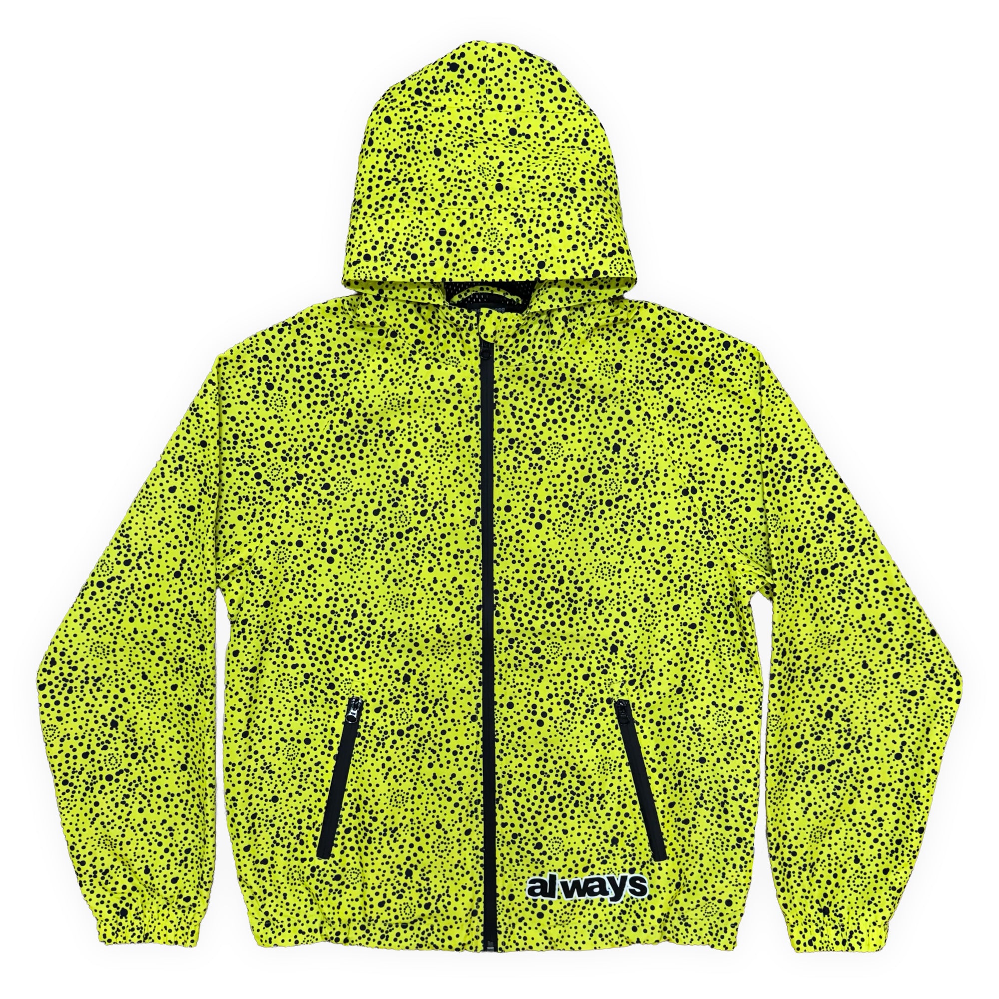 always do what you should do　nylonJacket Always Do What You Should Do Dotted Bandemic Jacket - Yellow