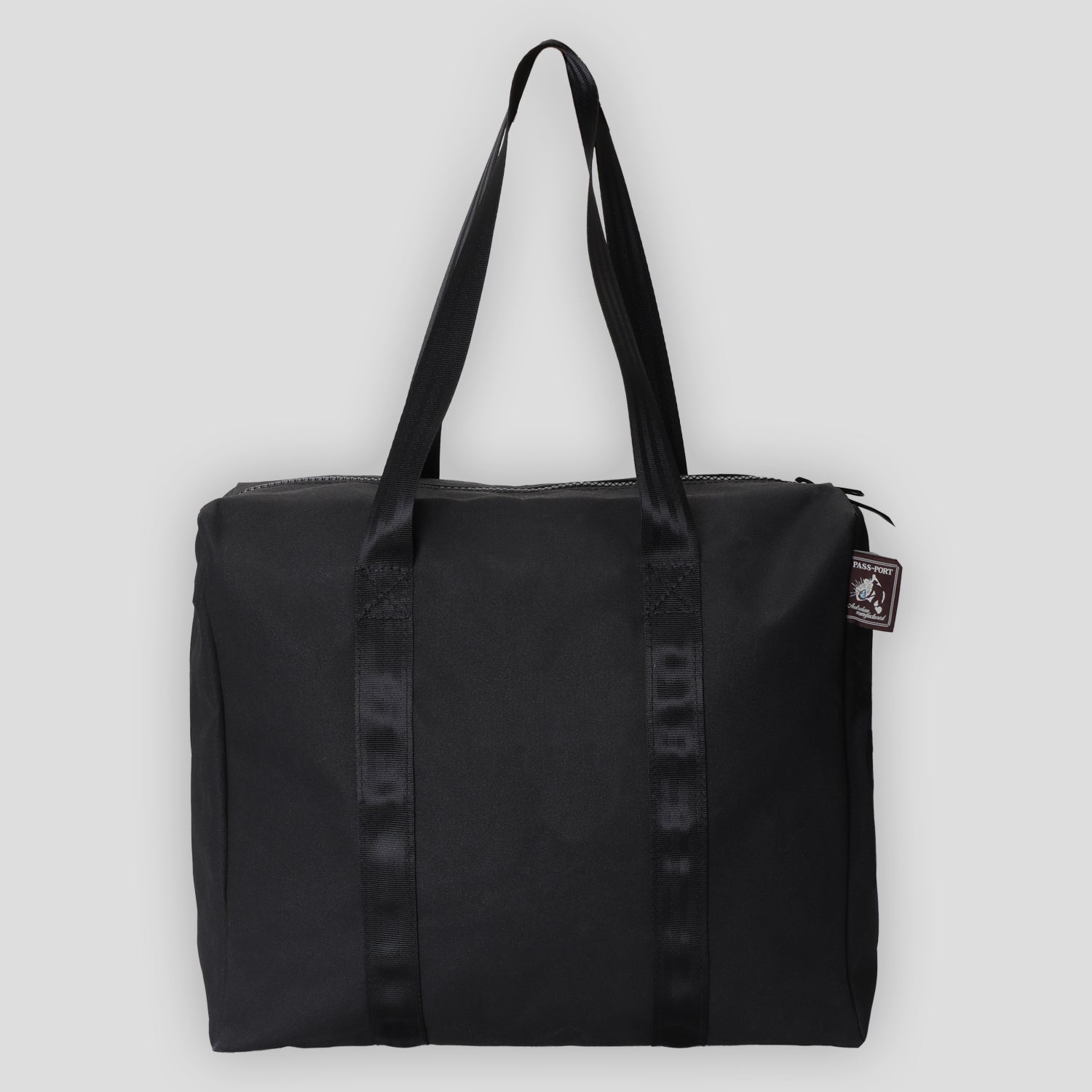 Pass~Port Australian Manufactured Travel Tote Bag - Black
