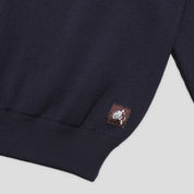 Pass~Port Australian Manufactured Woolen Sweater - Navy