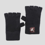 Pass~Port Australian Manufactured Fingerless Gloves - Black