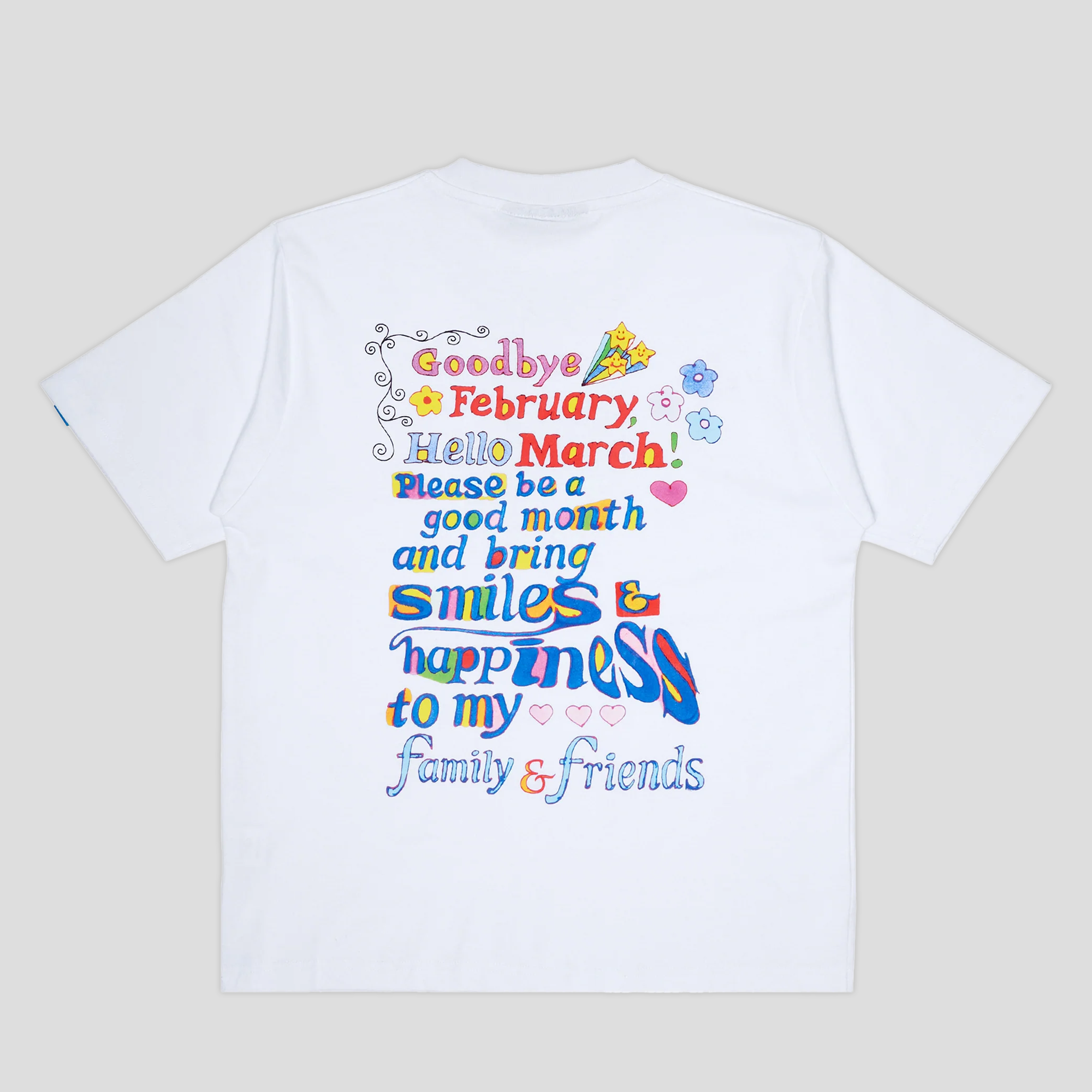 WKND Hello March Tee - White