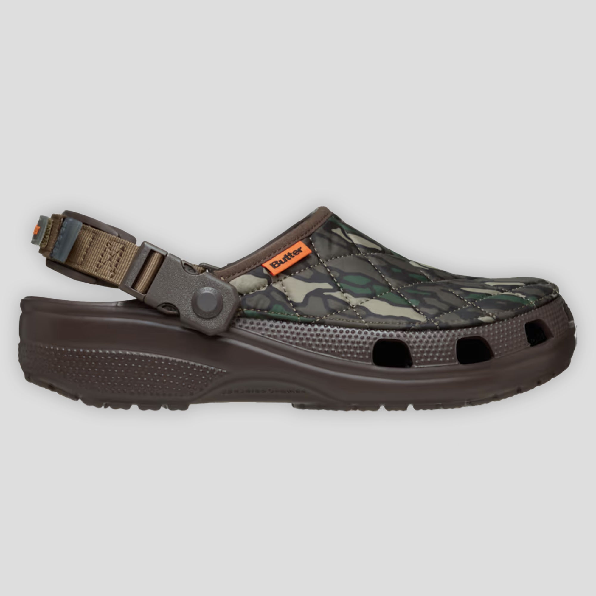 Butter x Crocs Classic Clog - Bark Camo