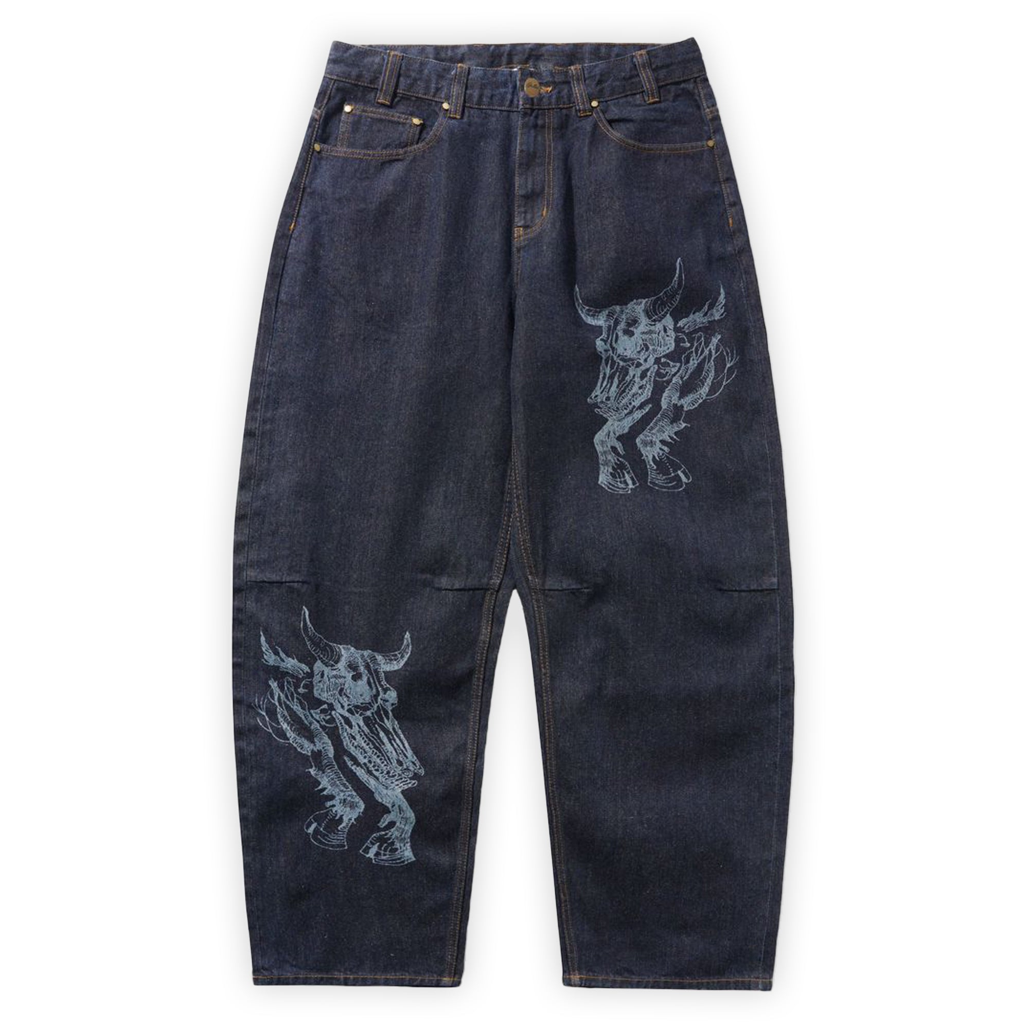 Butter Goods Bull Selvedge Denim Jeans - Raw Indigo – Pass~Port
