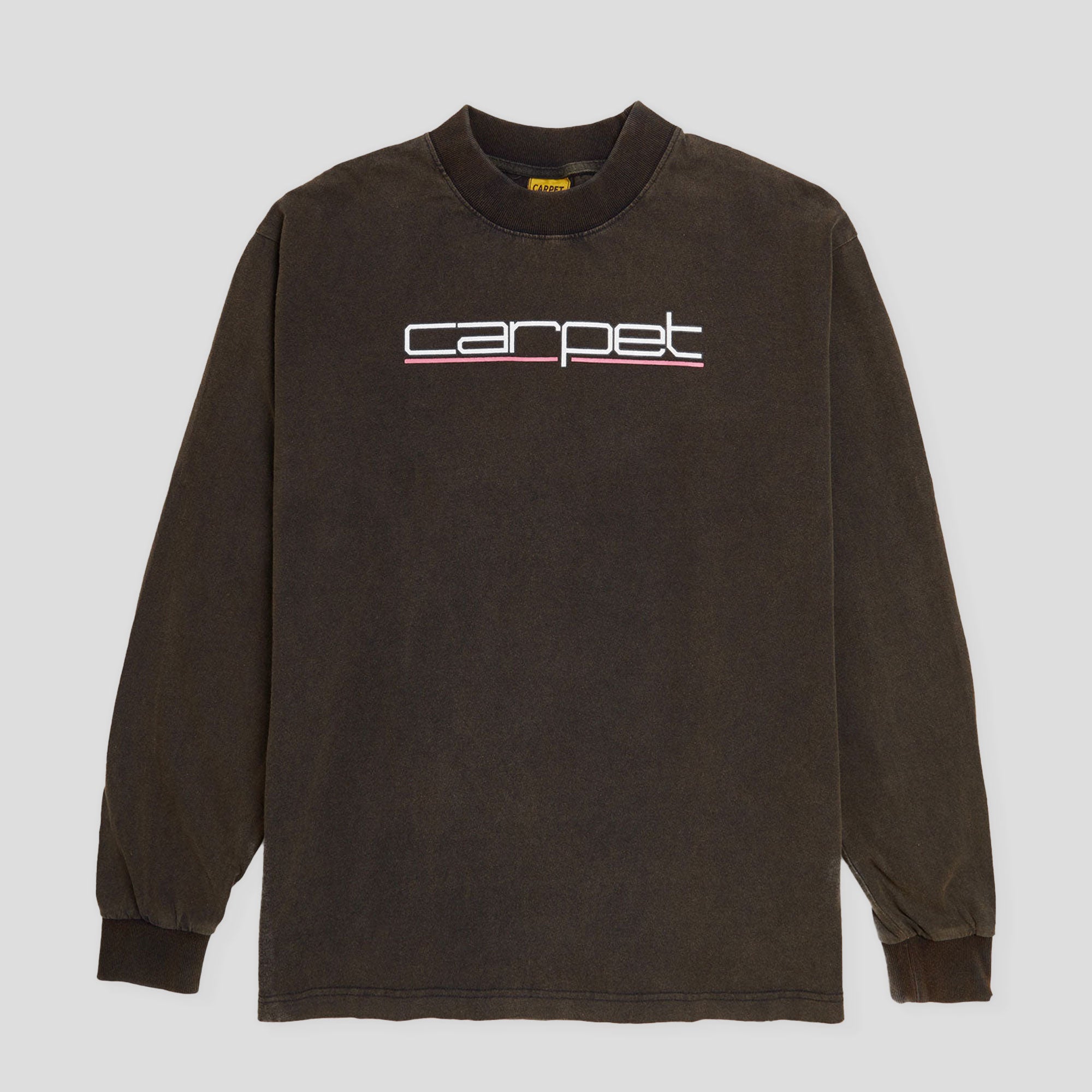 Carpet Company Laser Longsleeve Tee - Brown – Pass~Port