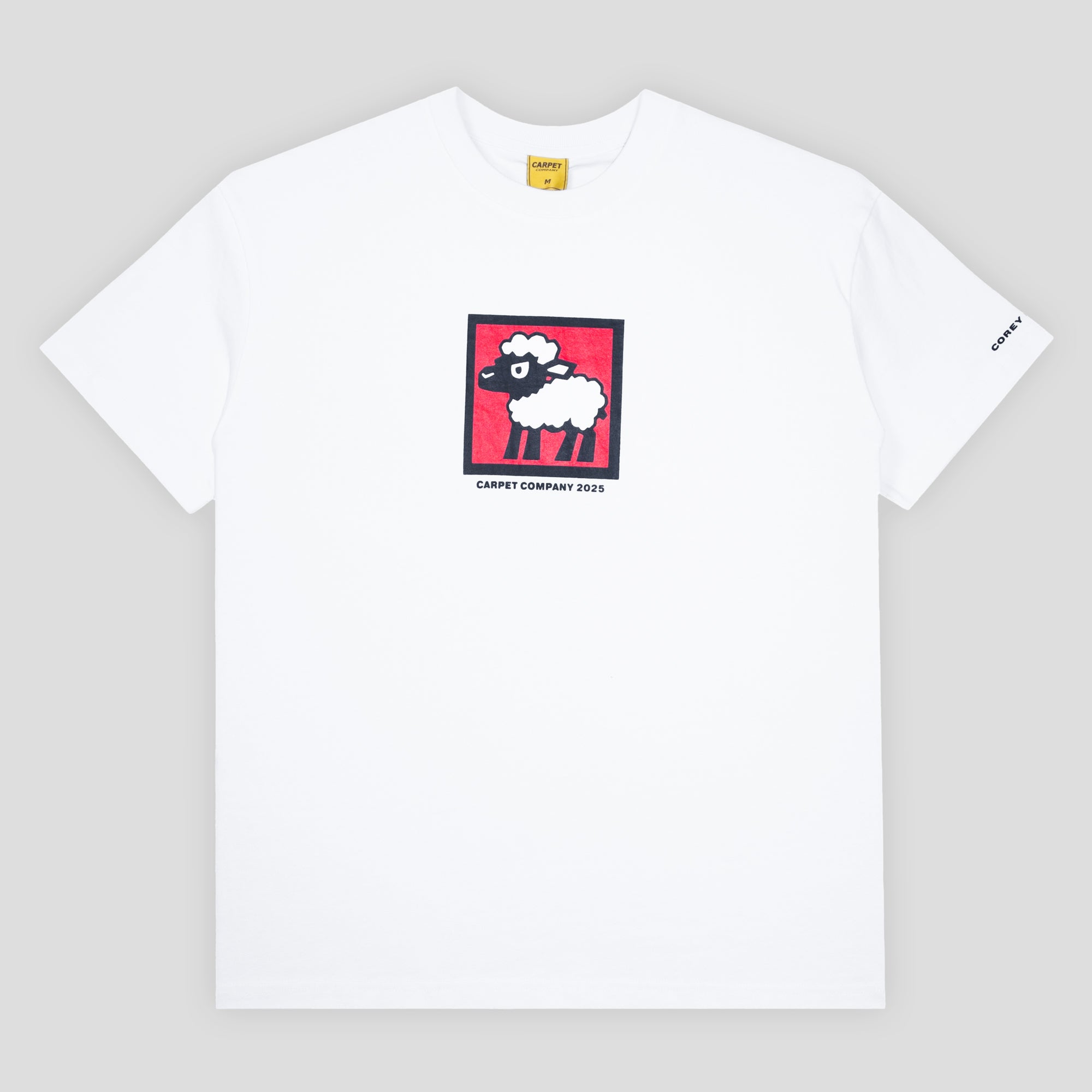 Carpet Company Sheep Tee - White – Pass~Port