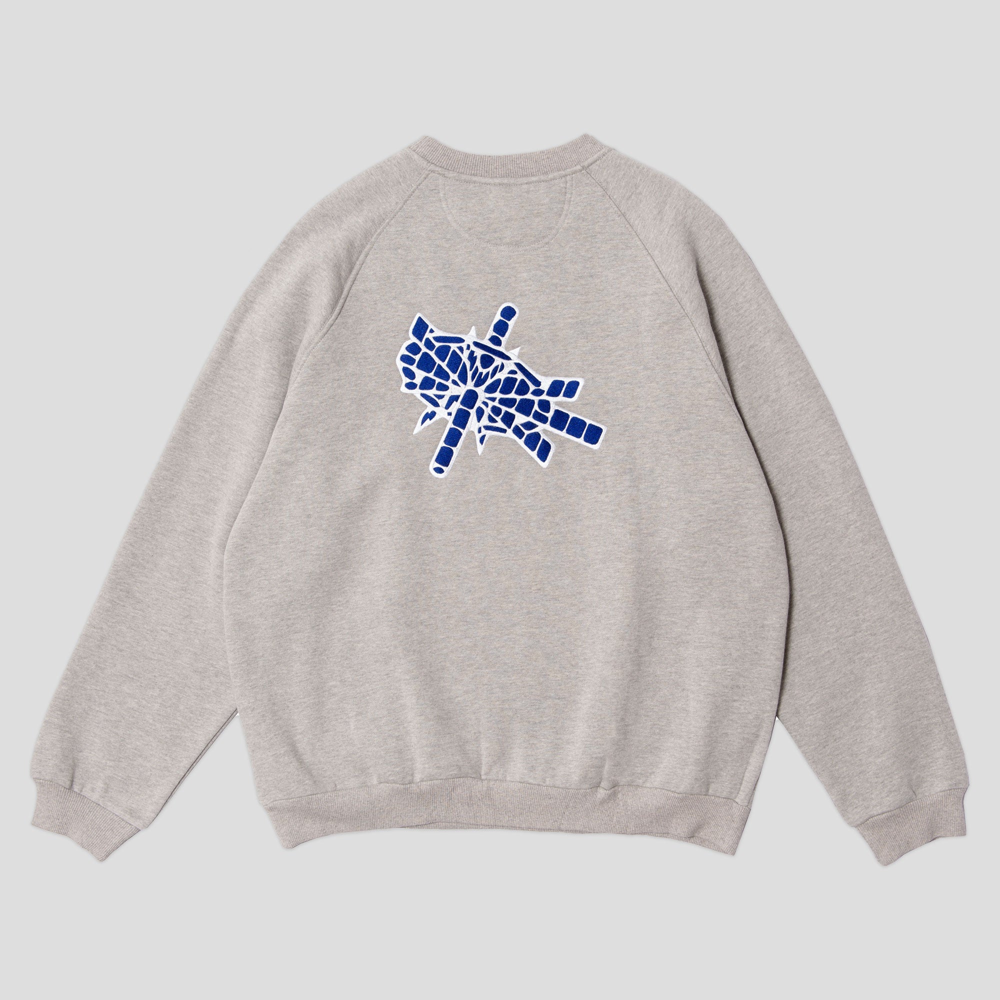 Hoddle Satellite Crew - Grey Heather