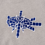 Hoddle Satellite Crew - Grey Heather