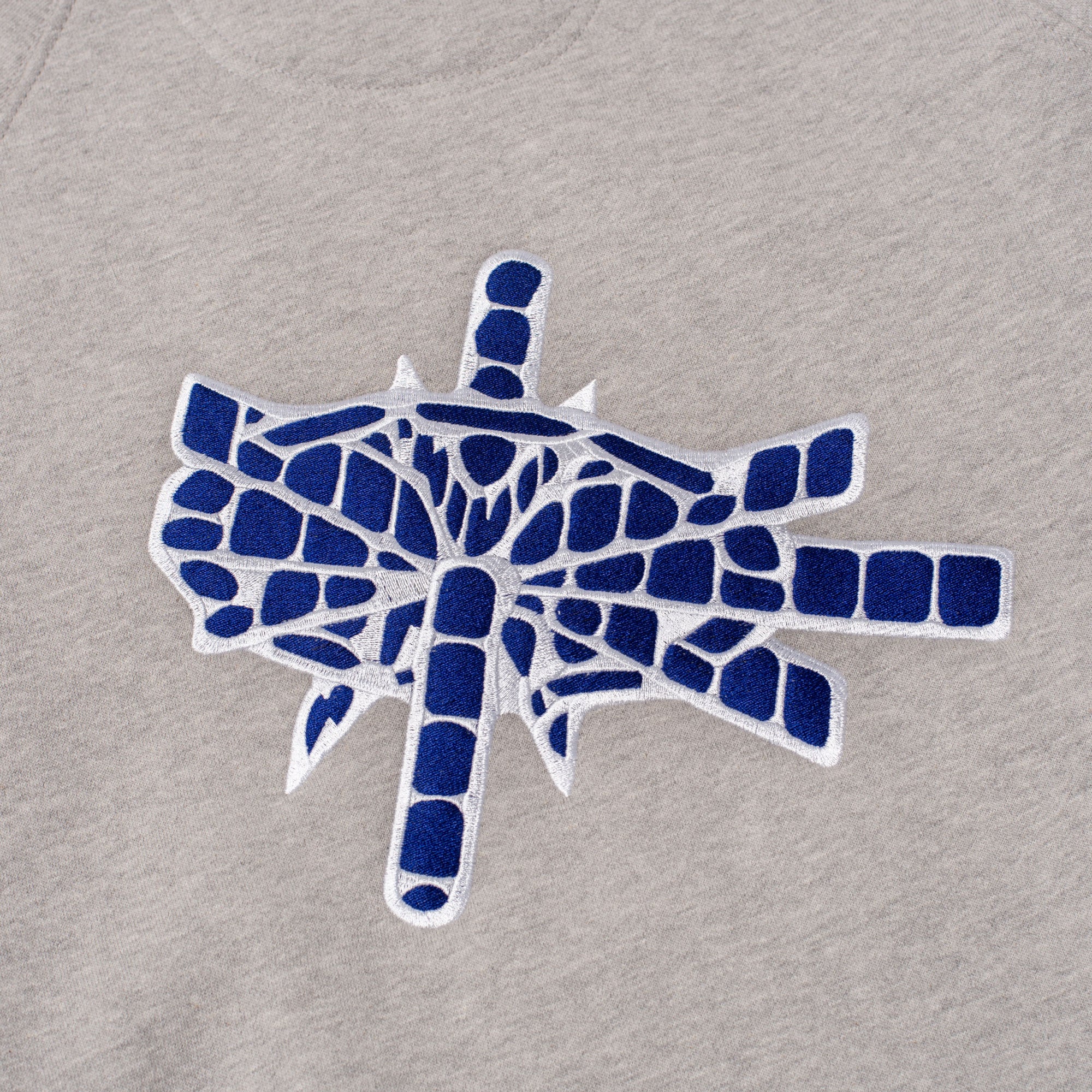 Hoddle Satellite Crew - Grey Heather