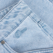 Dime Classic Denim Shorts - Blue Washed