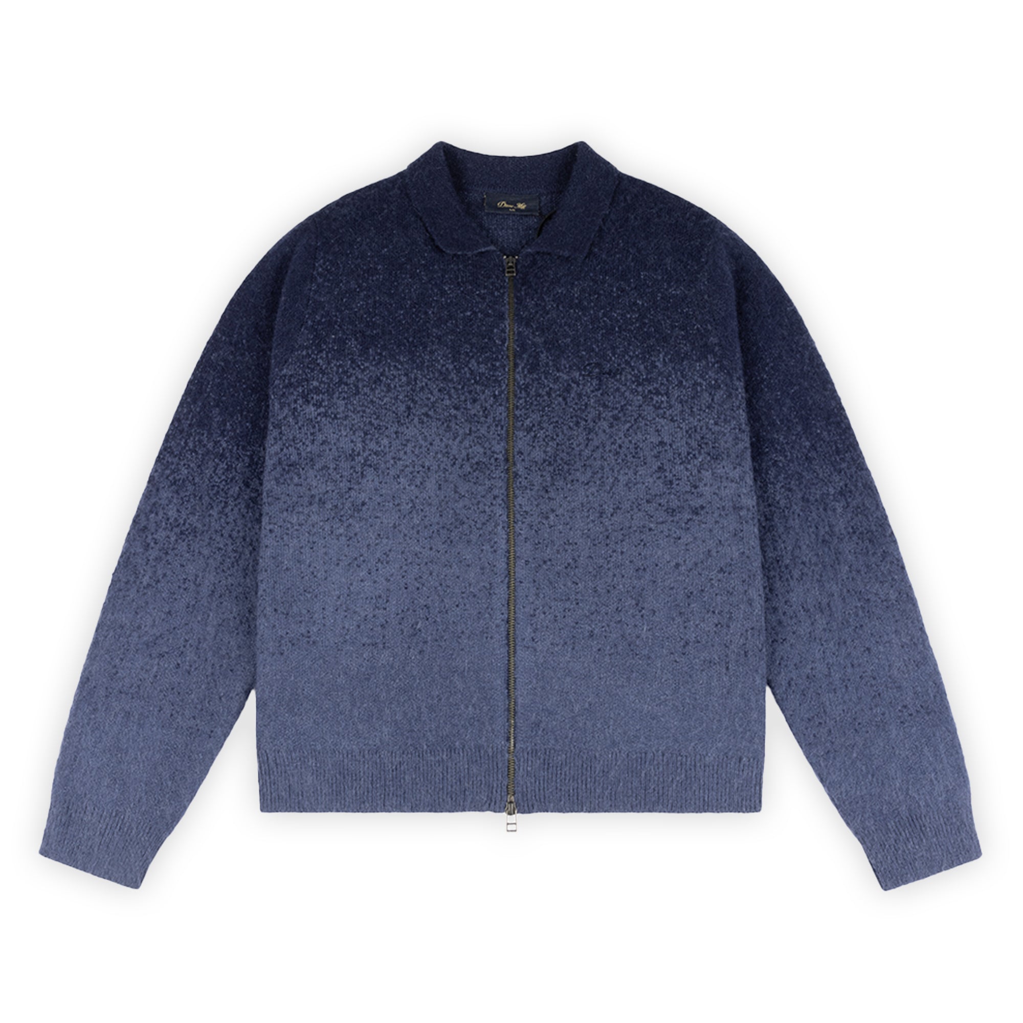Dime Mohair Double Zip Knit - Midnight Blue – Pass~Port