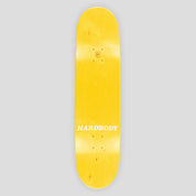 Hardbody Stacked Logo Deck - Purple Foil