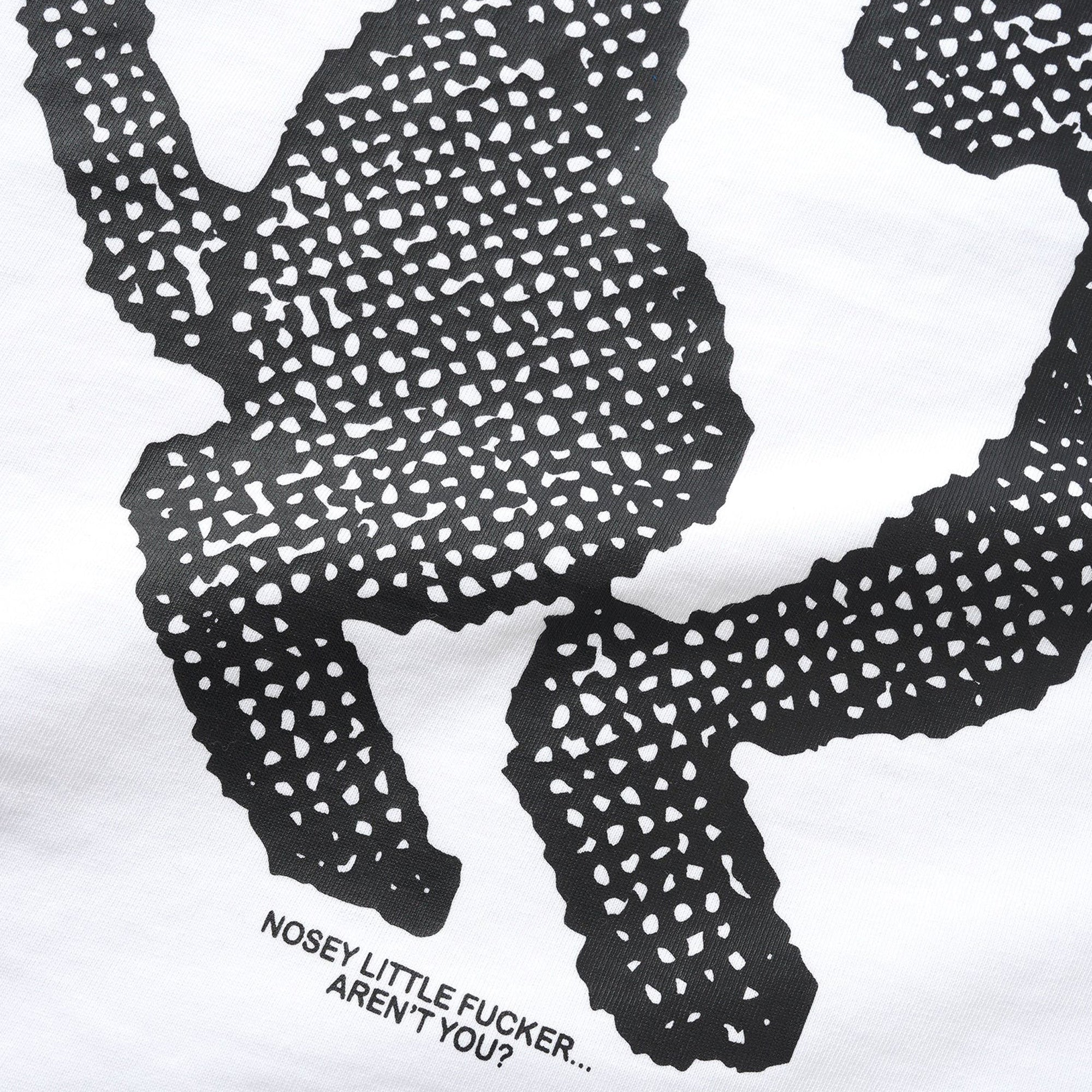 Lo-Fi Nosey Tee - White