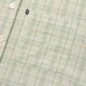 Pass~Port Workers Check Shirt Short-sleeve - Green / Blue