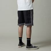 Pass~Port Tassle RPET Casual Short - Black / Grey