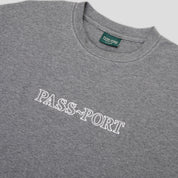 Pass~Port Official Organic Cotton Tee - Heather Grey