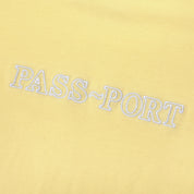 Pass~Port Official Organic Cotton Tee - Butter Yellow