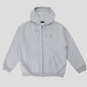 Pass~Port Solid Workers Zip Hood - Ash