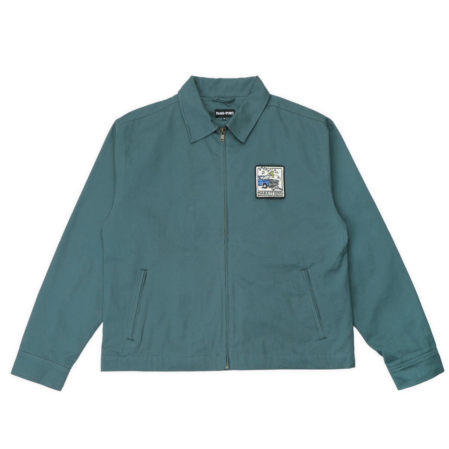 Pass~Port Make It Sing Workers Jacket - Lincoln Green