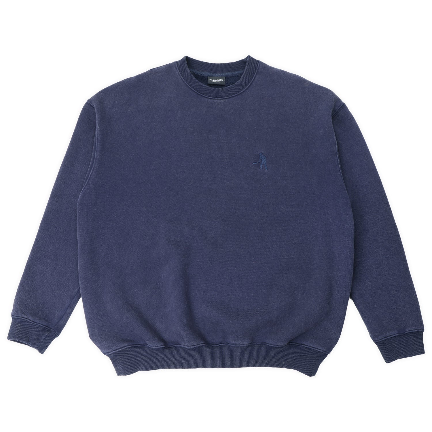 【Mサイズ】PASS~PORT Solid Workers Sweater Pass~Port Solid Workers Sweater - Washed Navy