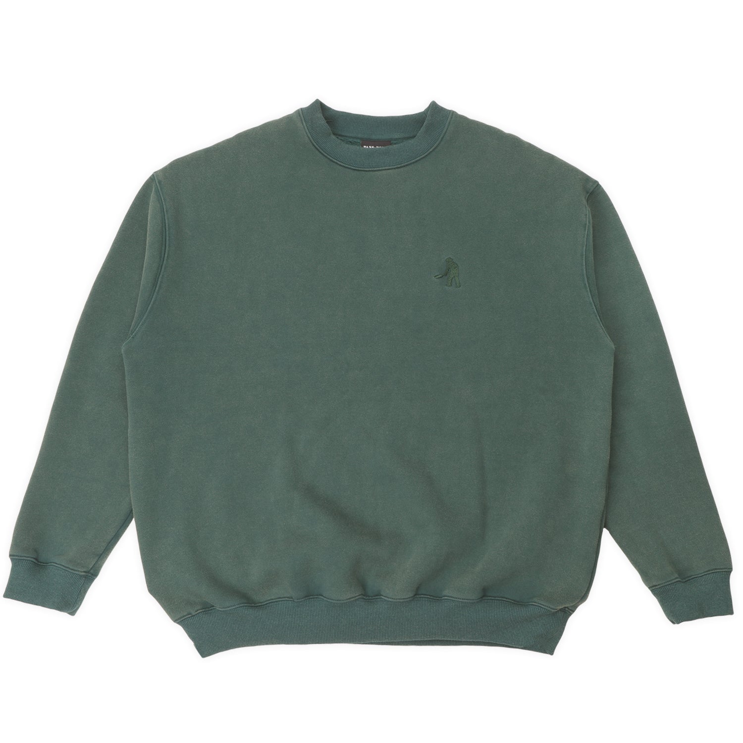 【Mサイズ】PASS~PORT Solid Workers Sweater Pass~Port Solid Workers Sweater - Washed Forest Green