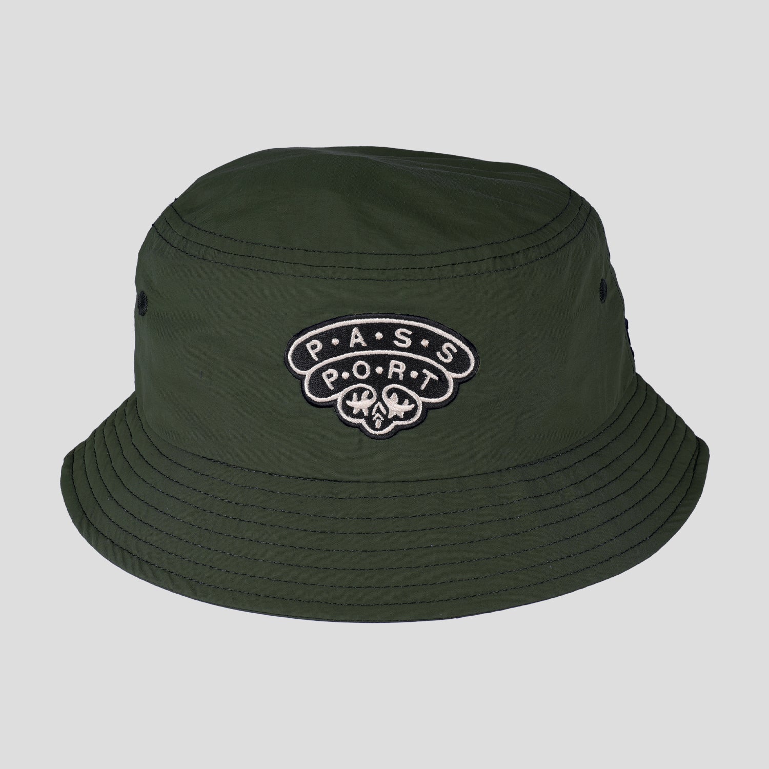 Pass~port Heirloom Rpet Bucket Hat - Moss