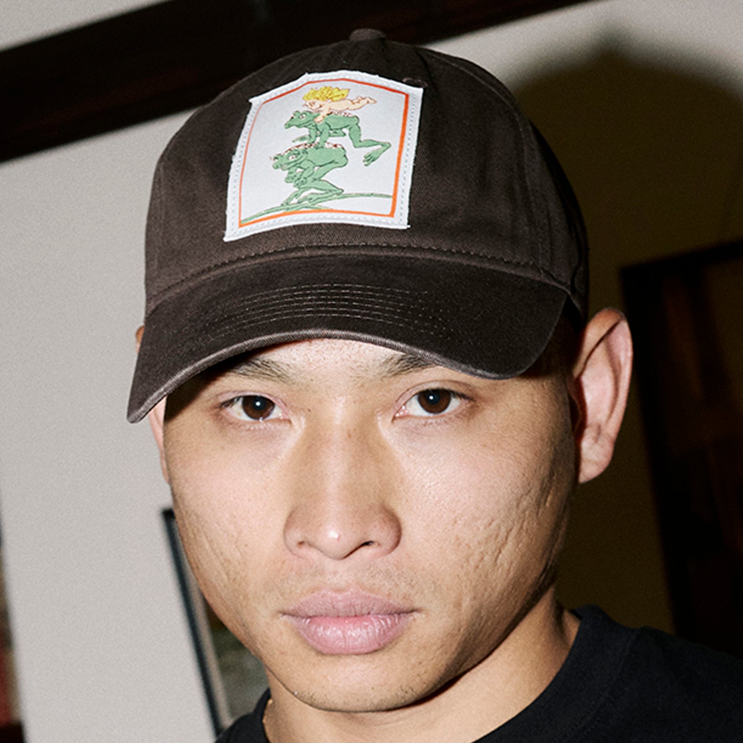 Pass~Port & May Gibbs Leap Frog Leagues Cap - Dark Choc