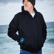 Pass~Port Australian Manufactured Zip Hood - Black