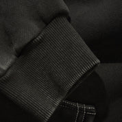 Butter Goods Blotch Zip-Thru Hood - Washed Black