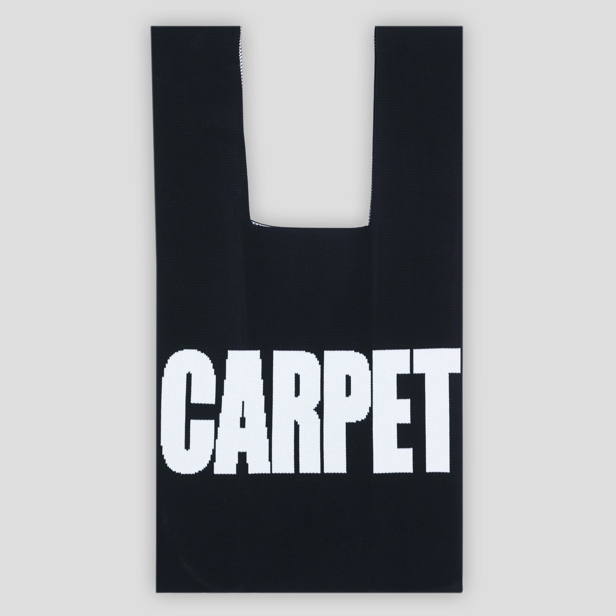Carpet Company Knit Grocery Bag - Black – Pass~Port