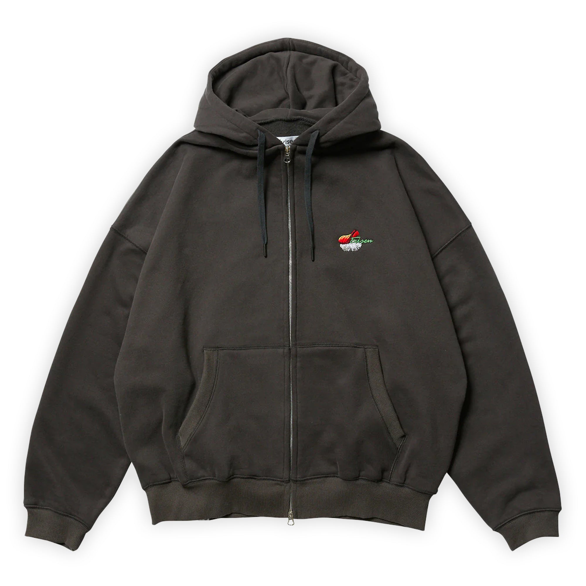Evisen Sushi Zip Hoodie - Charcoal – Pass~Port
