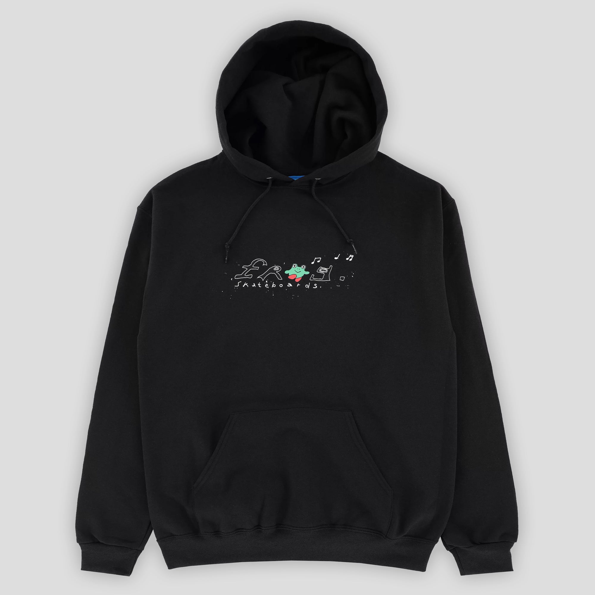 Frog Skateboards Happy Dirty Frog Hoodie - Black – Pass~Port